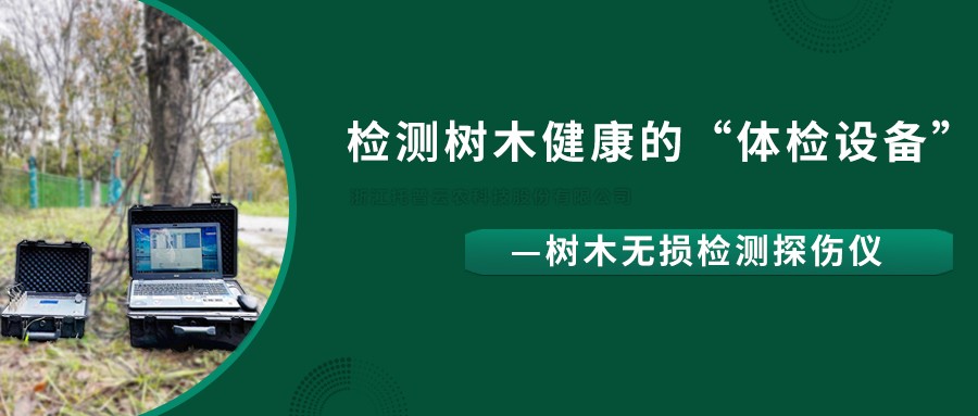 樹木無損檢測探傷儀精準檢測樹木健康狀況，給出專業治療方案